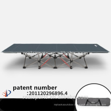 Camping Single Metal Folding Bed/Beach bed for outdoor/Folding camp bed